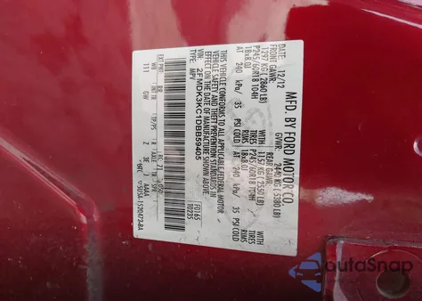 2013 Ford Edge Limited from USA, damaged, VIN 2FMDK3KC1DBB59405